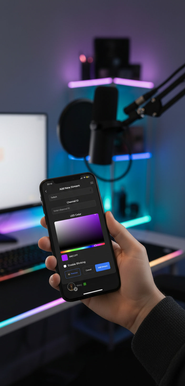 Stream Notifications Box (Single Color LED)